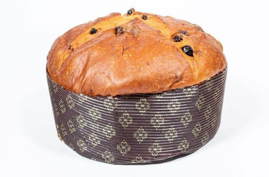Panettone con frutti di bosco
